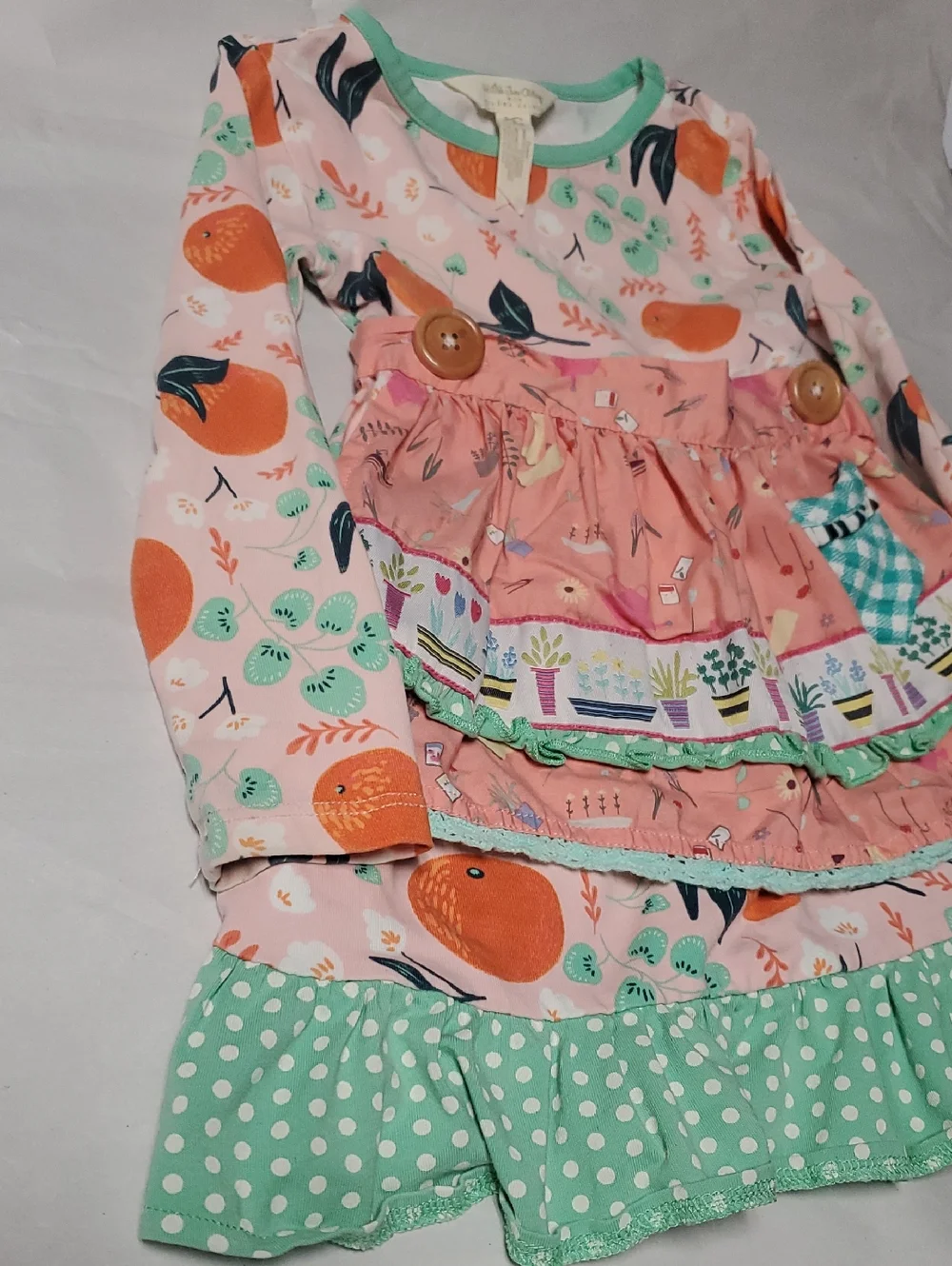 Matilda Jane Joanna Gaines Once Upon A Time Sweet Clementine Dress Size 2